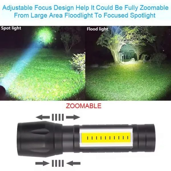 Usb Rechargeable Flashlight