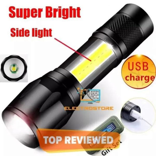Usb Rechargeable Flashlight
