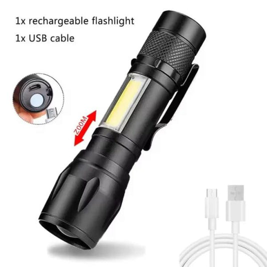 Usb Rechargeable Flashlight